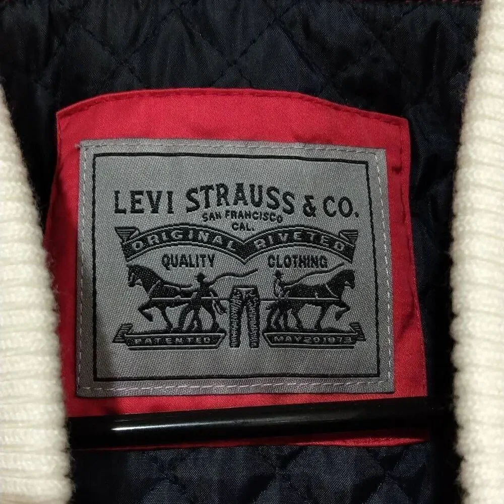 Levi's Women's Retro Varsity Performance Bomber Jacket NWT Medium